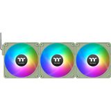 Thermaltake - CT120 EX ARGB Sync - PC Ventilator - Groen - 120 mm - 3 Pack