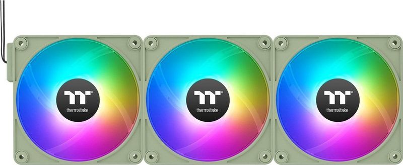 Thermaltake - CT120 EX ARGB Sync - PC Ventilator - Groen - 120 mm - 3 Pack