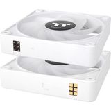 Thermaltake - CT120 EX Rev ARGB Sync - PC Koelventilator - Wit - 120 mm - 3 Pack