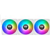 Thermaltake - CT120 EX Rev ARGB Sync - PC Koelventilator - Wit - 120 mm - 3 Pack