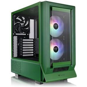 Thermaltake - Ceres 350 MX - Midi Tower Gaming Case - Racing Green - Gehard Glas