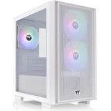Thermaltake - Versa H16 TG ARGB - PC-behuizing - Wit - Materiaal: Gehard Glas