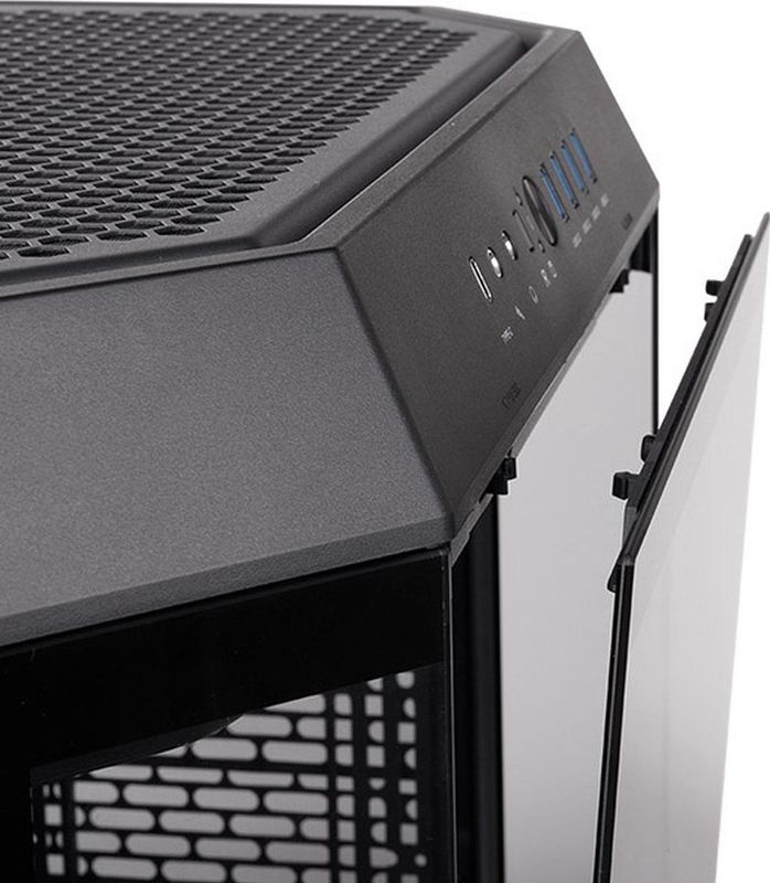 Thermaltake - The Tower T600 - PC-behuizing - Zwart - SPCC - Gehard Glas