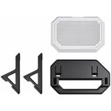 Thermaltake - The Tower 600 Kit - Sneeuwwit - Chassishouders - Inclusief Beschermplaat en Displayhouder