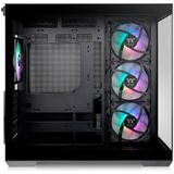Thermaltake - View 380 TG ARGB - PC-behuizing - Zwart - Materiaal: Staal