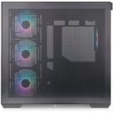 Thermaltake - View 380 TG ARGB - PC-behuizing - Zwart - Materiaal: Staal
