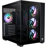 Thermaltake - View 380 TG ARGB - PC-behuizing - Zwart - Materiaal: Staal