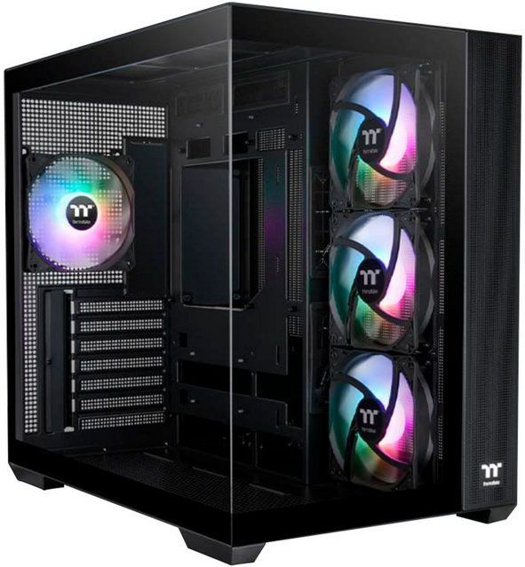 Thermaltake - View 380 TG ARGB - PC-behuizing - Zwart - Materiaal: Staal