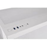 Thermaltake - View 380 TG ARGB - PC-behuizing - Sneeuwwit - Materiaal: Gehard Glas