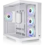 Thermaltake - View 380 TG ARGB - PC-behuizing - Sneeuwwit - Materiaal: Gehard Glas