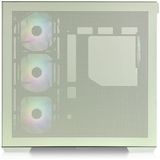 Thermaltake - View 380 TG ARGB - PC-behuizing - Groen - Mini-ITX, ATX, mATX