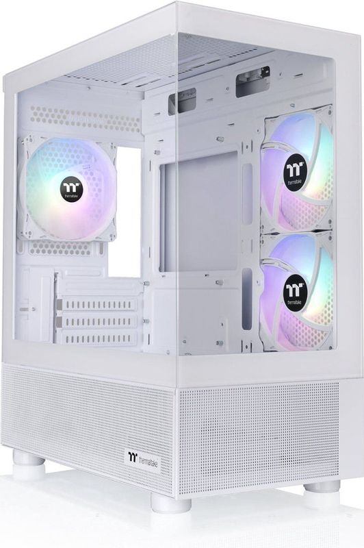 Thermaltake - View 170 TG ARGB - Micro Chassis - Snow - Gehard Glas