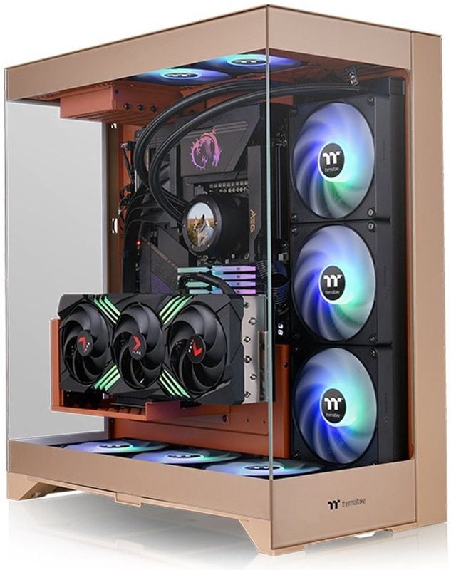 Thermaltake - Cte E550 Tg - PC-behuizing - Midi Tower - SPCC - Gehard Glazen Paneel