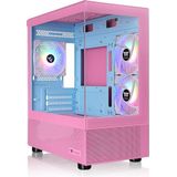 Thermaltake - View 170 TG ARGB - PC-behuizing - Roze - M-ATX - Mini-ITX