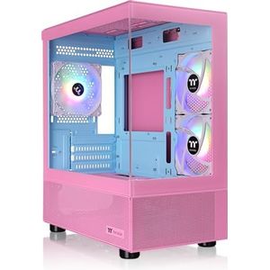 Thermaltake - View 170 TG ARGB - PC-behuizing - Roze - M-ATX - Mini-ITX