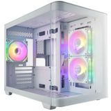 FSP - GEH Mini S380-WA - PC Behuizing - Wit - Compacte Mini-Toren