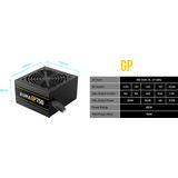 Gamdias PC ATX Voeding Intern 750W - Sleeved Cables