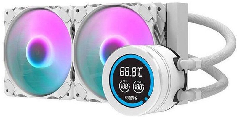 Darkflash - DN-D240 - Vloeistofkoeling - 240 Mm - Koper - Aluminium