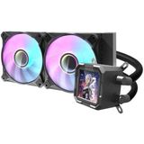 Darkflash - DV240S - Vloeistofkoeling - 240 Mm - Aluminium - ARGB Verlichting