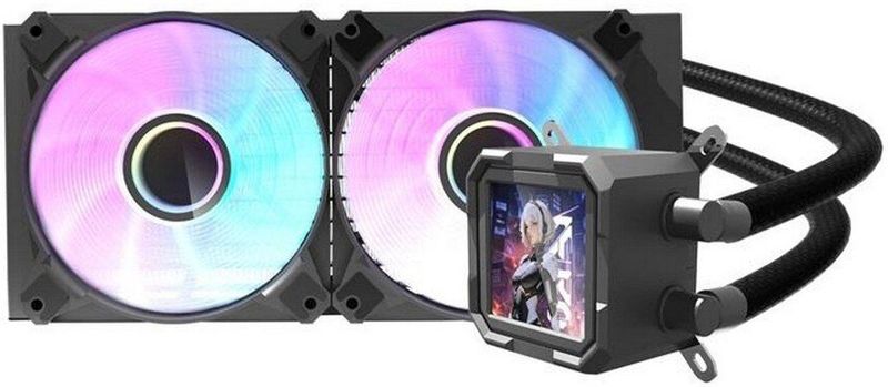 Darkflash - DV240S - Vloeistofkoeling - 240 Mm - Aluminium - ARGB Verlichting