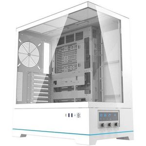 Darkflash - DY451 - PC Behuizing - Zwart - Gehard Glas - ATX Tower