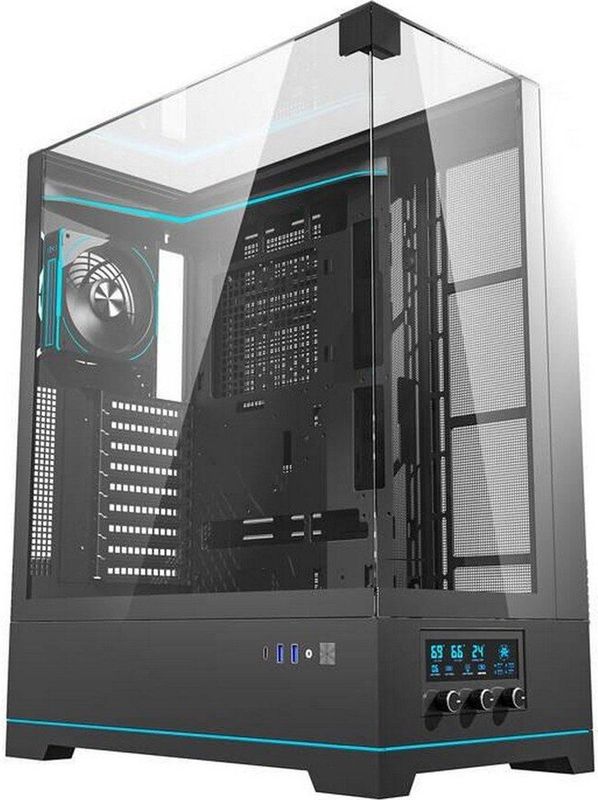 Darkflash - DY450L PRO - Computerkast - Zwart - ATX Mid Tower