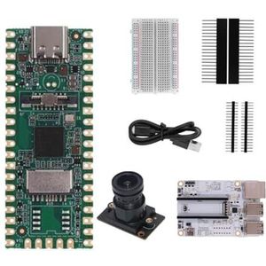 LOISGOO RISC-V Milk-V Duo-Ontwikkelingsbord Kit+2MP CAM GC2083+USB HUB CV1800B Ondersteuning Linux voor IoT-Liefhebbers DIY Gamers Computeronderdelen