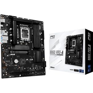 AsRock - B860 Pro-A - Moederbord - ATX - LGA 1851 - Intel B860 - DDR5