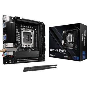 AsRock - B860I WiFi - Moederbord - Mini-ITX - LGA 1851 - Intel B860