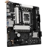 AsRock - MB Intel 1851 B860M-X WiFi - Moederbord - Zwart - mATX