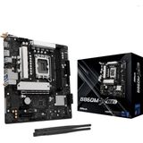 AsRock - MB Intel 1851 B860M-X WiFi - Moederbord - Zwart - mATX