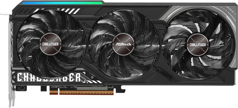 ASRock - AMD Radeon RX 9070 Challenger - Videokaart - 16 GB - GDDR6 - PCIe 5.0 - 1x HDMI 2.1 - 3x DisplayPort 2.1