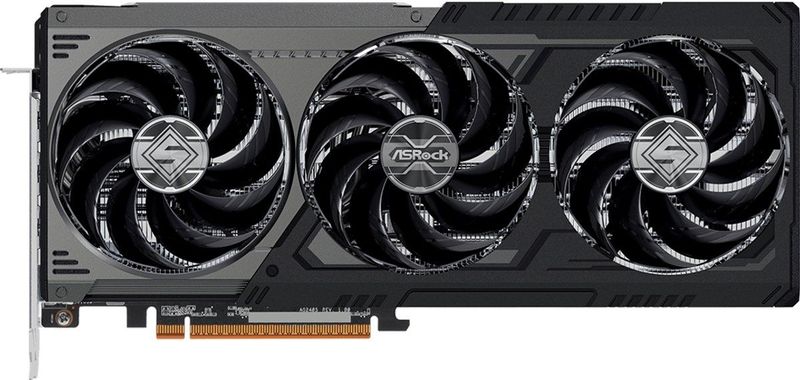 ASRock - RX9070XT SLD - Videokaart - 16 GB GDDR6 - Zwart