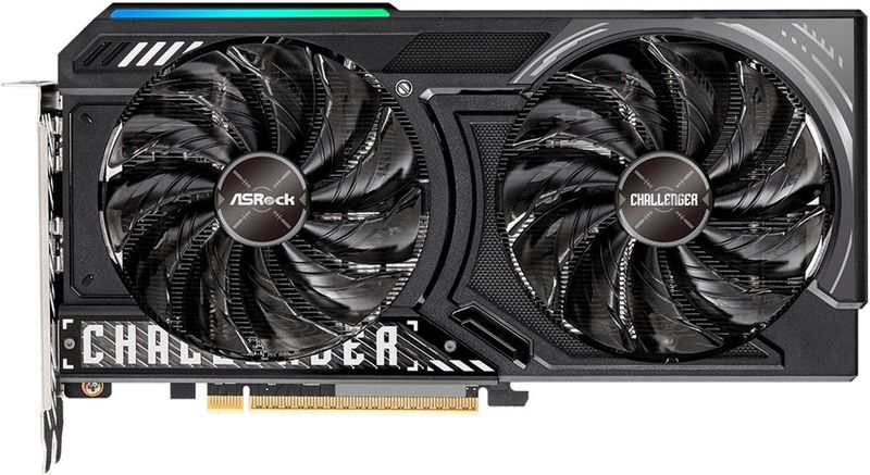 ASRock - AMD Radeon RX 9060 XT Challenger OC - Videokaart - 8 GB - GDDR6 - PCIe 5.0