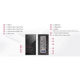 ASRock - DeskMini X600USB4 - Barebone Mini-PC - Compact - 1,92 Liter
