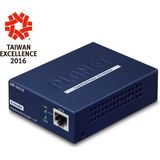 Planet - LRP-101UH + LRP-101UE - Extender Kit - Blauw - PoE over Coax