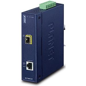 Planet - IGT-805AT - Media Converter - Zwart - Data Conversie - 1 Gbps