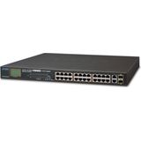 Planet - FGSW-2622VHP - PoE+ Switch - 24 Poorten - 2 Gigabit Combo Poorten