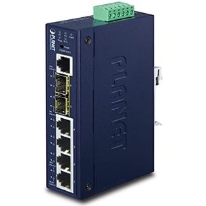 Planet - IGS-5225-4T2S - Netwerkschakelaar - Blauw - IP30 - 6 Havens