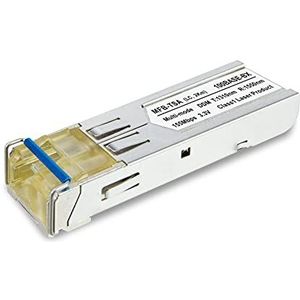 Planet Multi-Mode WDM Tx-1310, 2 KM, 100 Mbps SFP vezeltransc, MFB-TSA (2 KM, 100 Mbps SFP vezeltransc (-40 tot 75 C), DDM ondersteund).