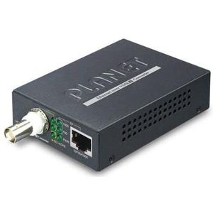 Planet - VC-232G - Netwerk Media Converter - Kleur: Zwart - Materiaal: Kunststof
