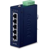 PLANET - IGS-500T - Ethernet Switch - 5-Port - Compact - Industrial