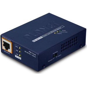 Planet - POE-171A-95 - Netwerkschakelaar - Blauw - Power over Ethernet - 2 Havens