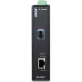 Planet - IXT-705AT - Netwerk Media Converter - Data Converter - Zwart - IP30 Bescherming
