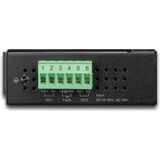 Planet - IXT-705AT - Netwerk Media Converter - Data Converter - Zwart - IP30 Bescherming