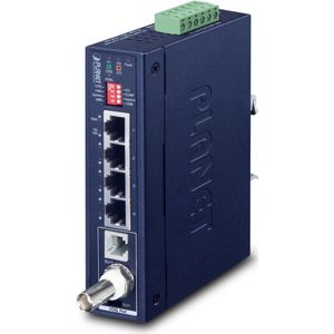 PLANET - IP30 - Dataconverter - Metalen Behuizing - 1200m Bereik