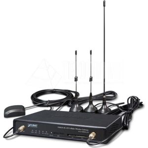 Planet - VCG-1500WG-LTE - 4G LTE Cellular Gateway - 5-Port - Zwart