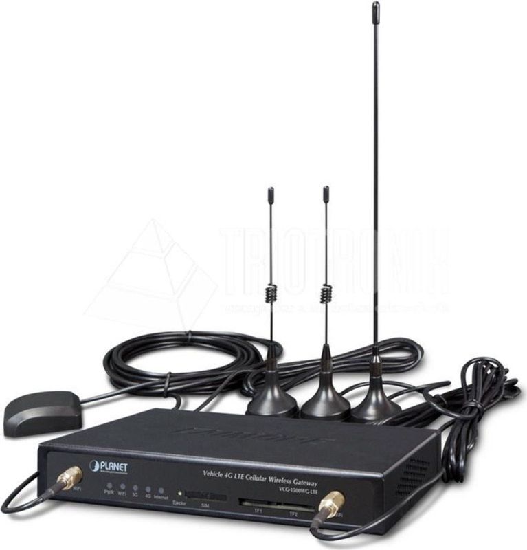 Planet - VCG-1500WG-LTE - 4G LTE Cellular Gateway - 5-Port - Zwart