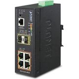 PLANET IGS-5225-4P2S - L2+ Industrial Switch - 4-Port PoE - Managed