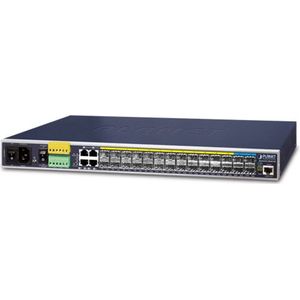 Planet - IGS-6325-20S4C4X Netwerkschakelaar - Zwart - Managed L2/L3 - Gigabit Ethernet